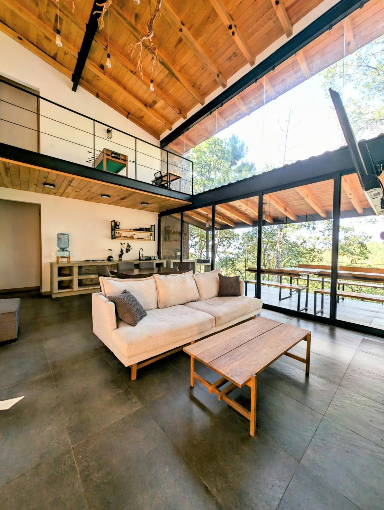 Cabana La Finca Мазамитла Экстерьер фото