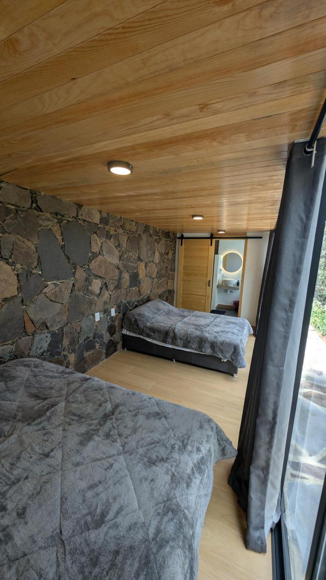 Cabana La Finca Мазамитла Экстерьер фото