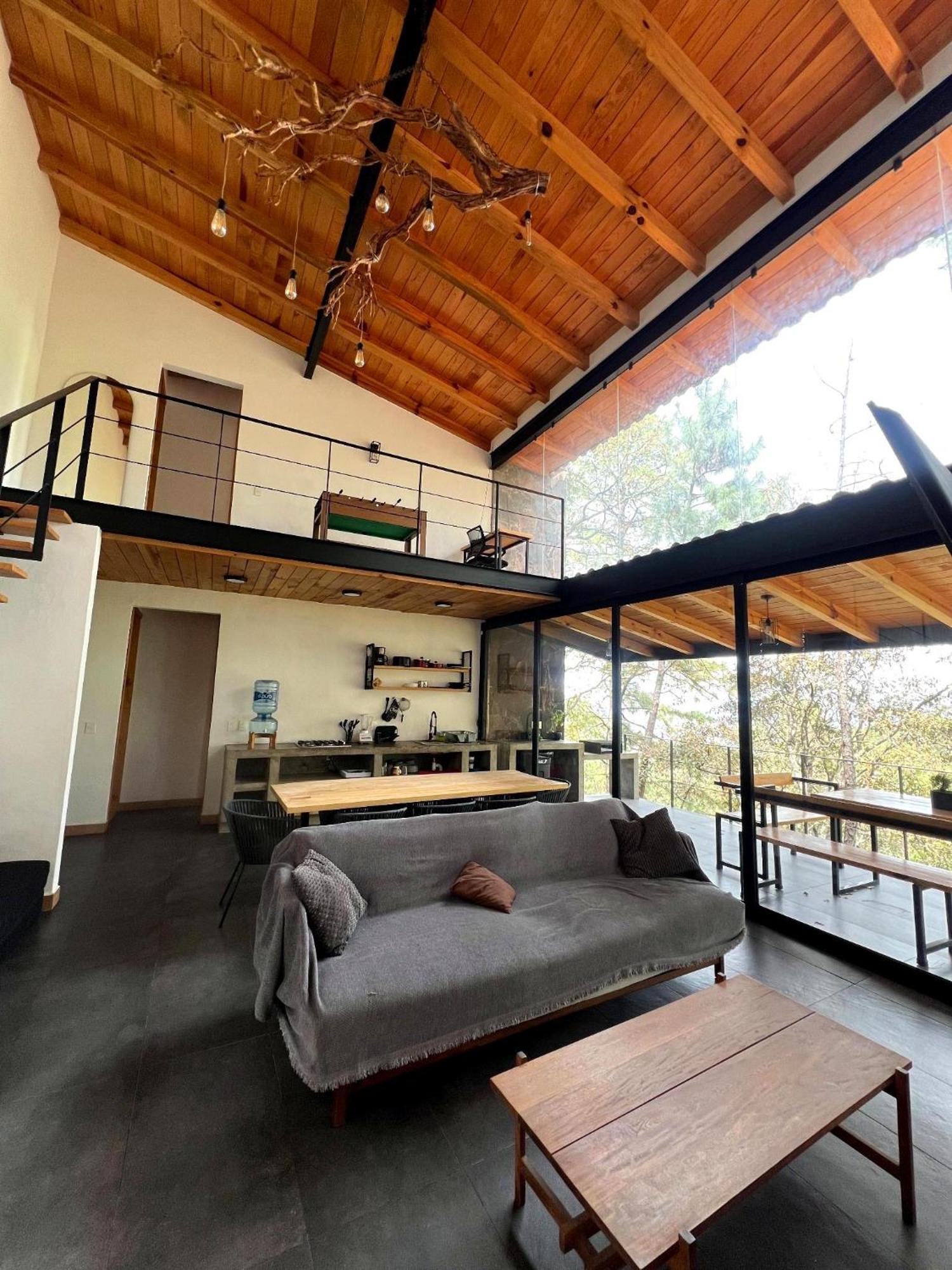 Cabana La Finca Мазамитла Экстерьер фото