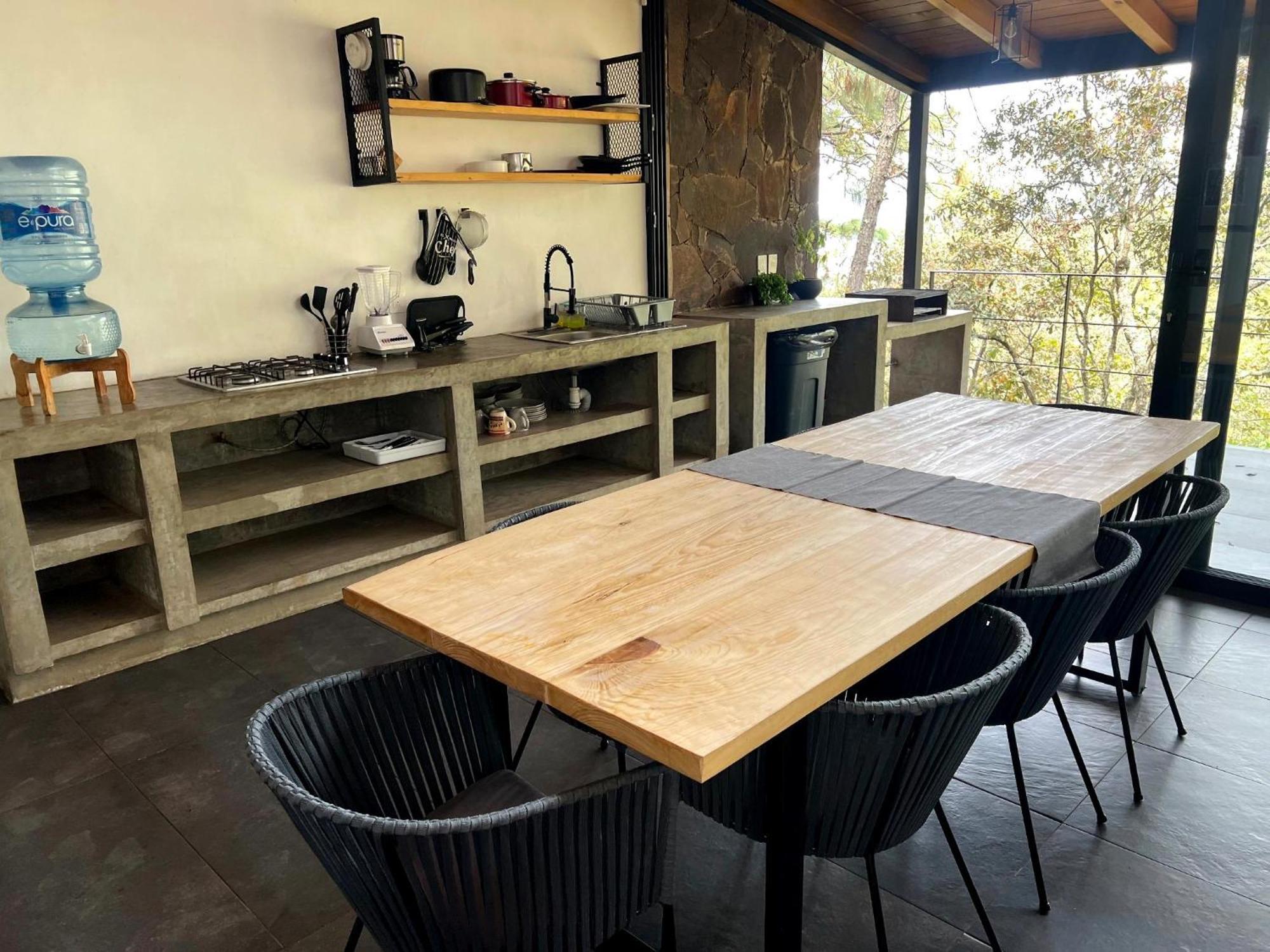 Cabana La Finca Мазамитла Экстерьер фото