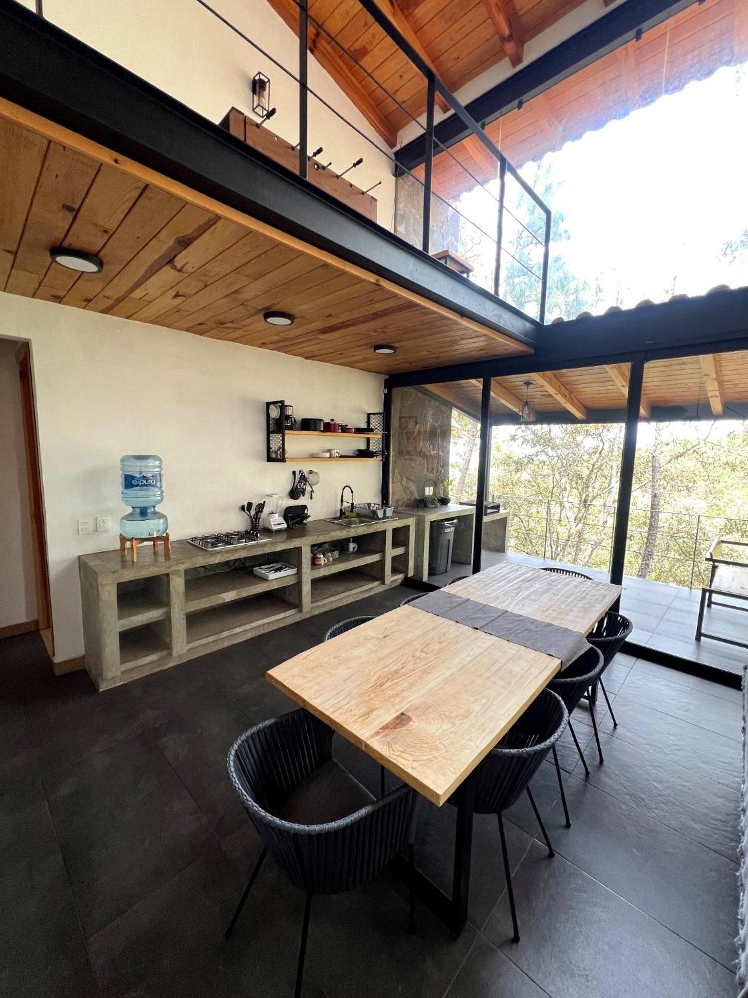 Cabana La Finca Мазамитла Экстерьер фото