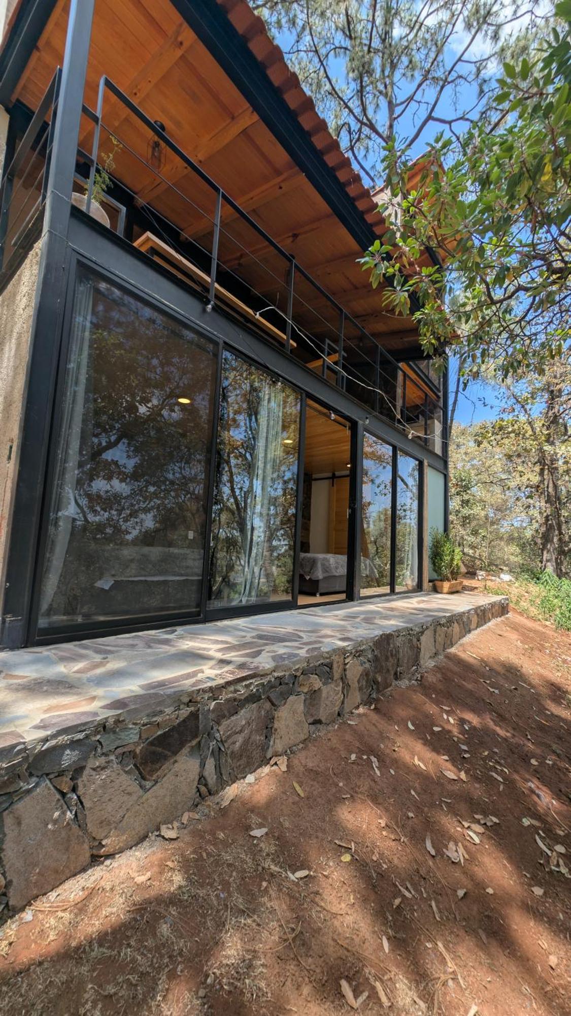 Cabana La Finca Мазамитла Экстерьер фото